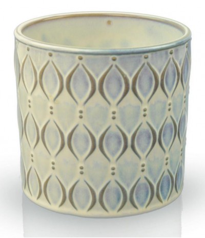 P.Vintage Osłonka ceramiczna cylinder 13 krem
