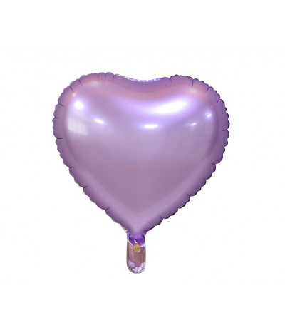 G.Balon foliowy serce liliowe