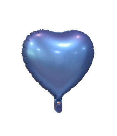G.Balon foliowy serce niebieskie