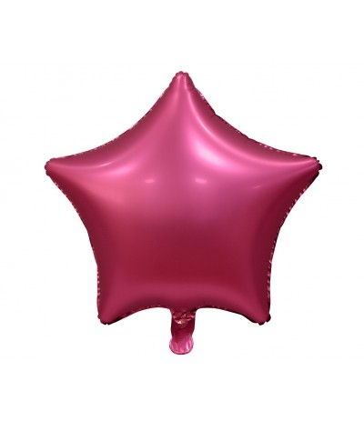 G.Balon foliowy gwiazda różowa