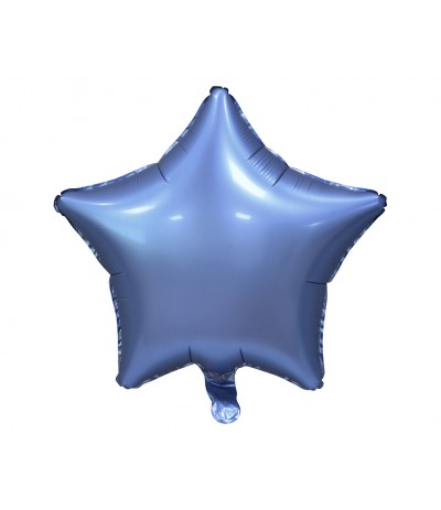 G.Balon foliowy gwiazda niebieska