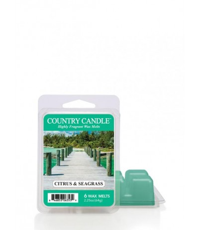 Country Candle Wosk Citrus & Seagrass 64g