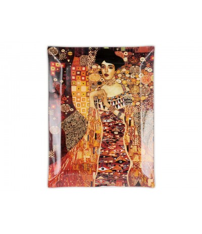 H.Gustav Klimt-talerz szklany Portrait of Adele Bloch