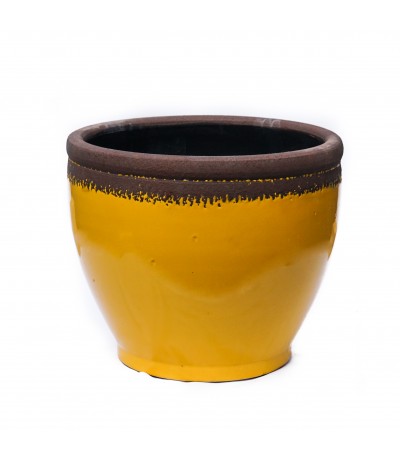 C.Getafe Donica ceramiczna Żółta