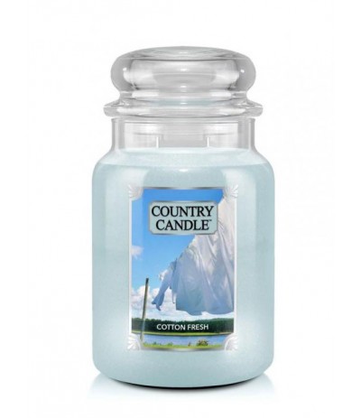 Country Candle Cotton Fresh 652g
