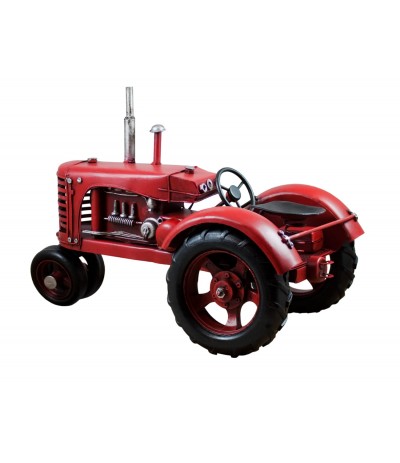 H.Traktor Retro Czerwony