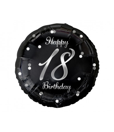 G.Balon foliowy B&C Happy 18 Birthday 18"