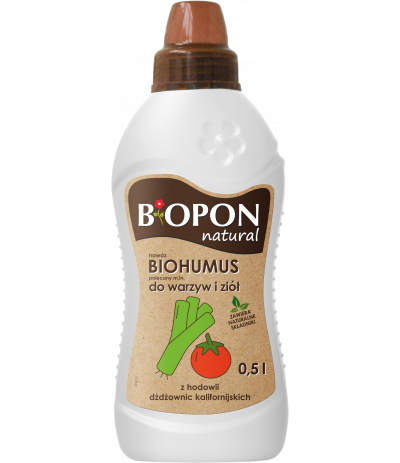 /Biopon Biohumus do ziół i warzyw 0,5l