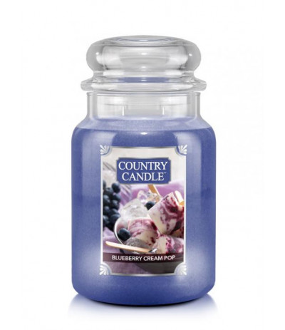 Country Candle Blueberry Cream Pop 680g