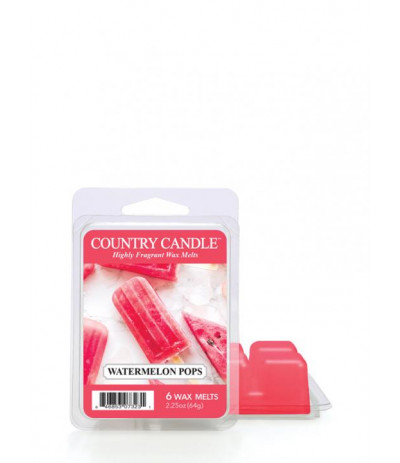 Country Candle Watermelon Pops Wosk zapachowy 64g