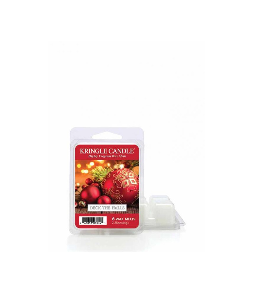 Kringle Candle Deck The Halls Wosk zapachowy 64g