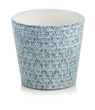 P.Vintage Osłonka ceramiczna niebieska 14