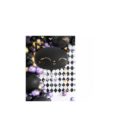 PD.Balon foliowy Kotek czarny 48x36cm
