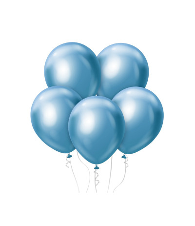 G.Balony foliowe 18" 5szt niebieskie