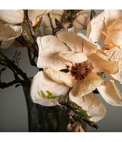 PTMD Magnolia Flower z pączkami sztuczna