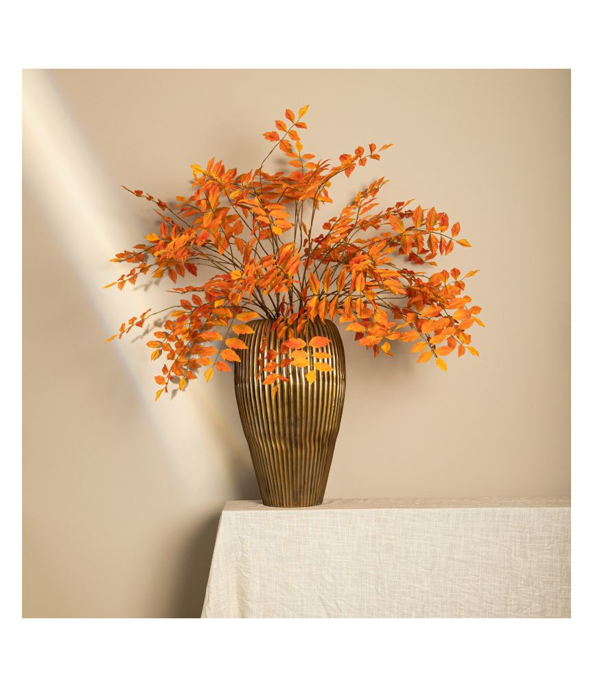PTMD Leaves plant orange Sztuczne Liście