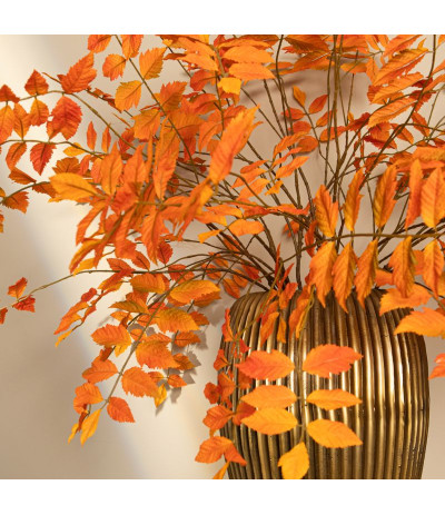 PTMD Leaves plant orange Sztuczne Liście