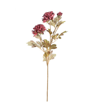 PTMD Dahlia Flower Sztuczna Dalia Burgund