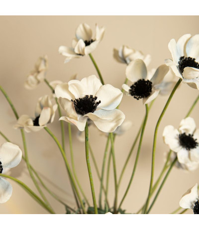 PTMD Garden Flower Anemon biały sztuczny