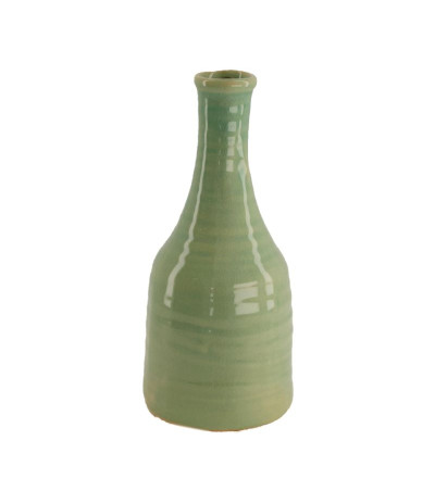 DIJK Vase ceramic Wazonik seledyn Handmade
