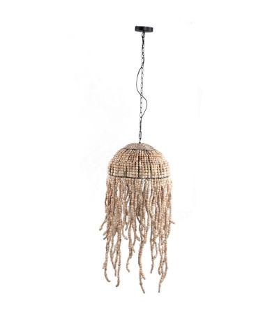 PTMD Doritty Natural hanging Lampa wisząca z koralików