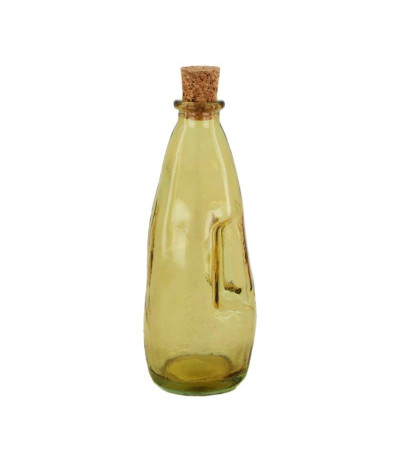 DIJK Bottle  Butelka z korkiem szkło 100% recykling żółta
