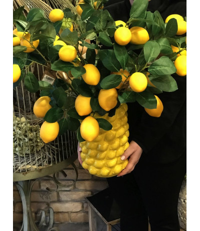 DIJK Branch with lemons Sztuczna gałazka z cytrynami 1szt