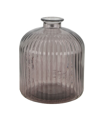 DIJK Bottle 100% recykling szkło szare 18 cm