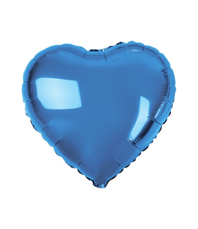 G.Balon foliowy Serce niebieski 18'