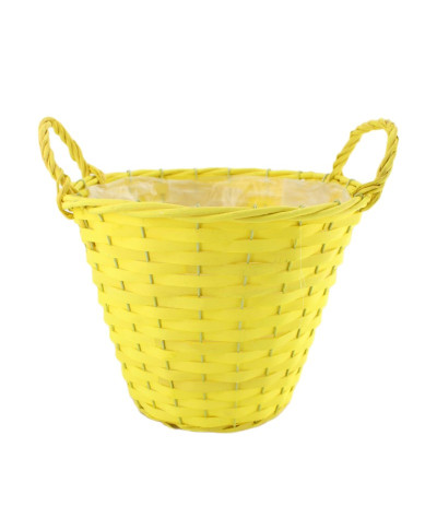 DIJK Basket chip Koszyk wiklinowy żółty 27cm
