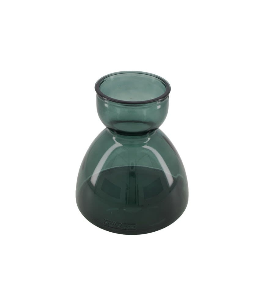 DIJK Vase recycled 100% Wazon szklany zieleń