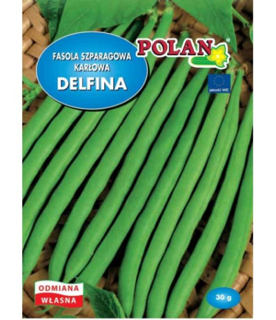 .P.Fasola szparagowa zielona Delfina 30g