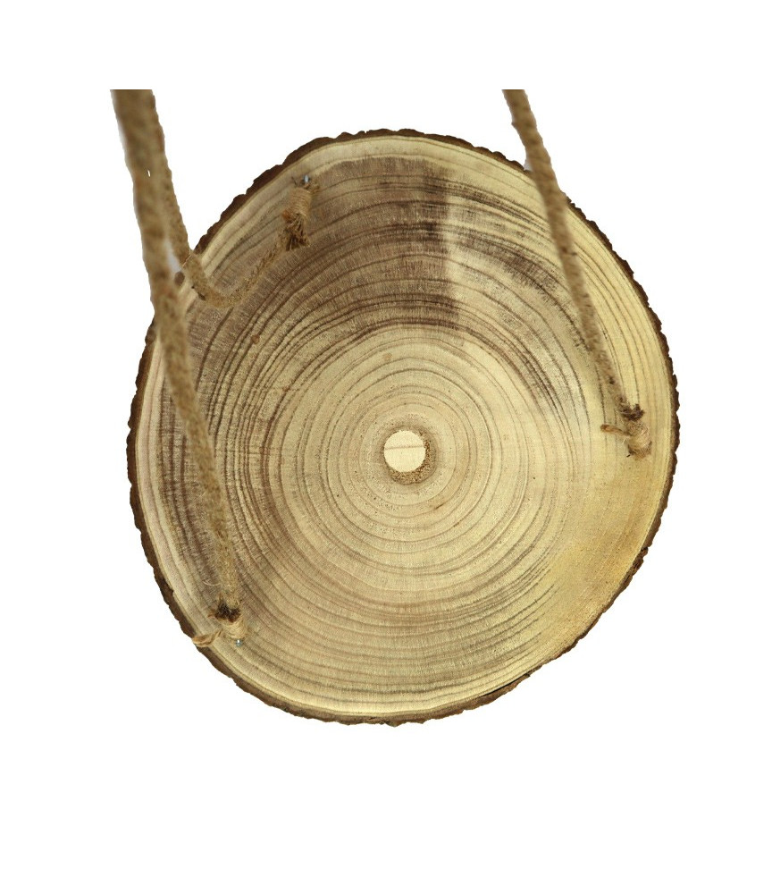 DIJK Slice wood Półeczka z drewna wisząca 25 cm