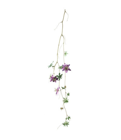 PTMD Twig Plant Purple passion Sztuczna powój 125 cm