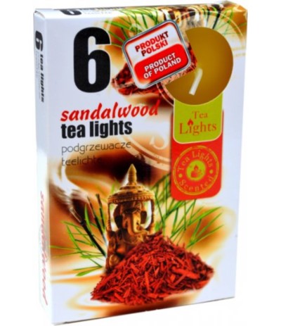 A.Podgrzewacze zapachowe 6szt sandalwood