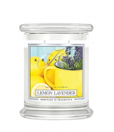 Kringle Candle Świeca w szkle 454g Lemon Lawender